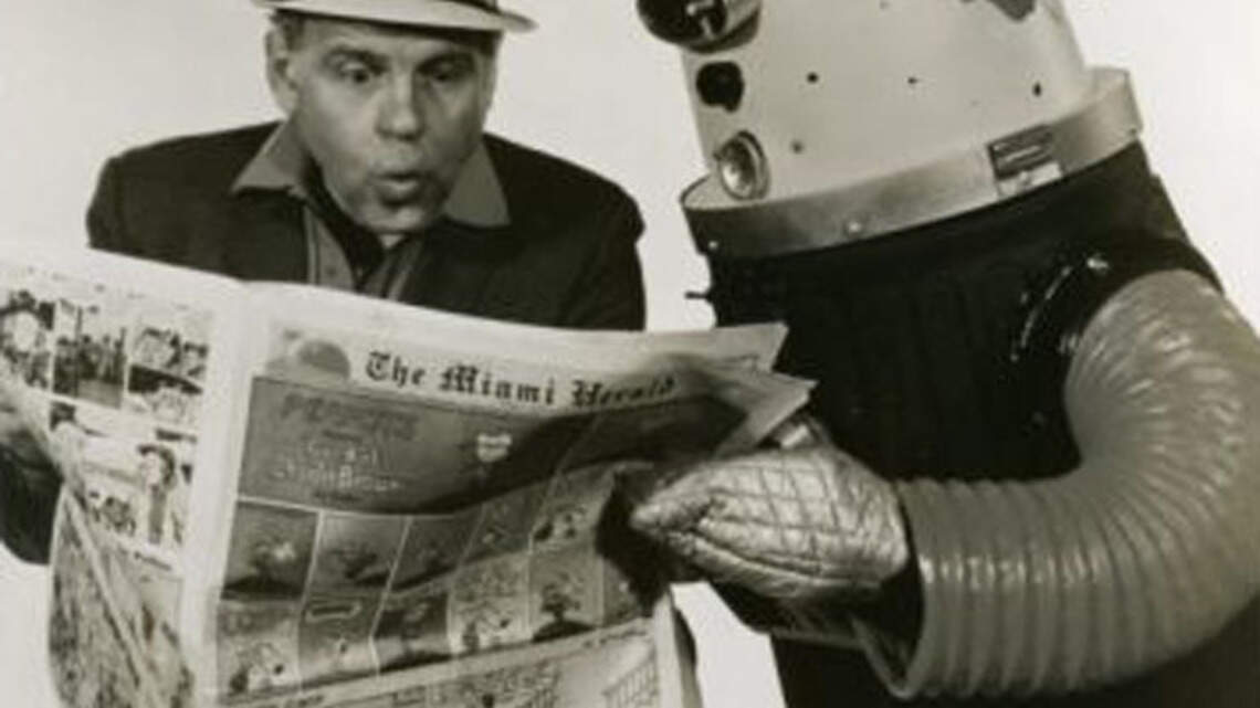 Toby the Robot used to beep-beep through the comics. A look back at a beloved Miami show
