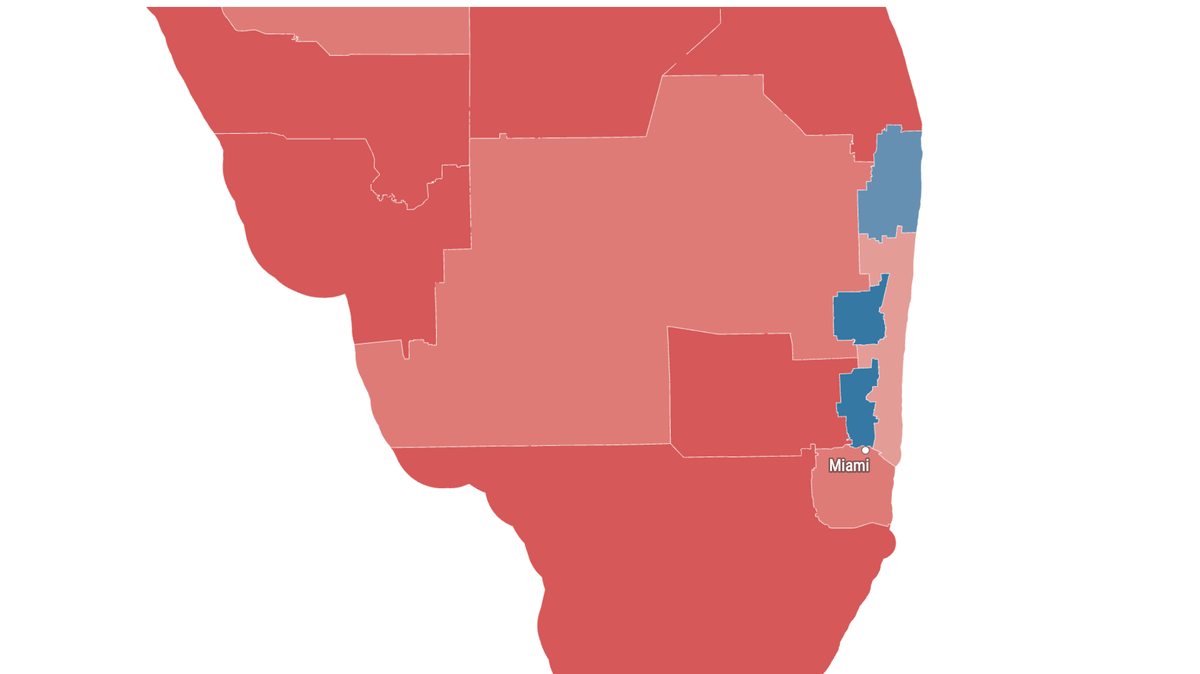 The congressional map approved this week by the Florida Legislature turns five left-leaning districts into three.