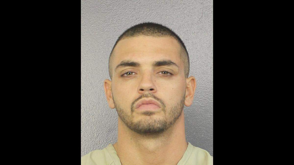 Jesus Condom in his current Broward Sheriff’s Office mugshot