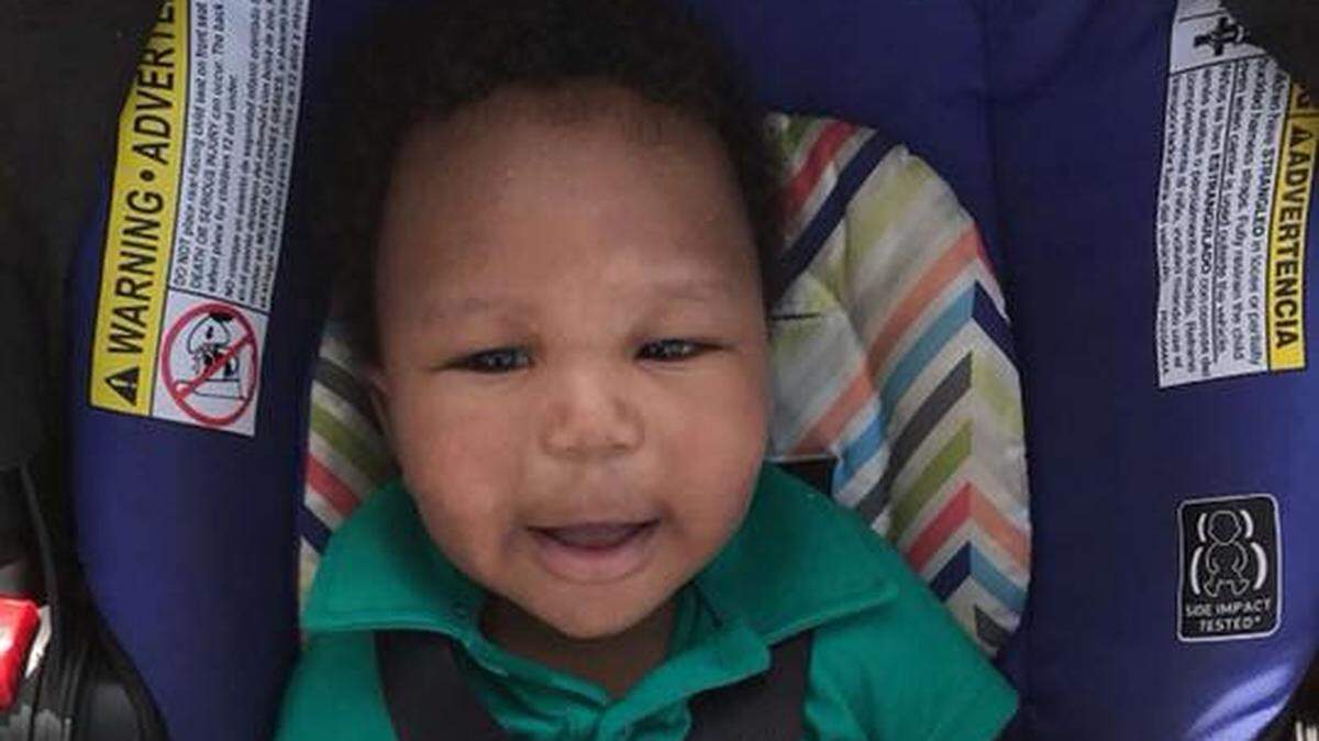 Marcell Jr. died June 17, 2018. His father has been charged with manslaughter after giving the baby a lollipop, records show. Here he is pictured at 5-months.