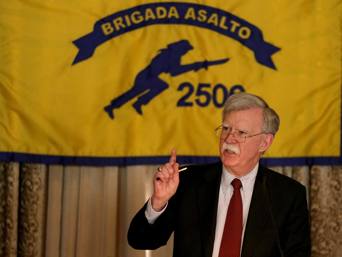 National Security Advisor John Bolton joined the Bay of Pigs Veterans Association at a luncheon marking the 58th anniversary of the Bay of Pigs Invasion, at the Biltmore Hotel in Coral Gables. Bolton announced important steps being taken by the Trump administration to confront security threats related to Cuba, Venezuela and the crisis in Nicaragua on Wednesday, April, 17, 2019.