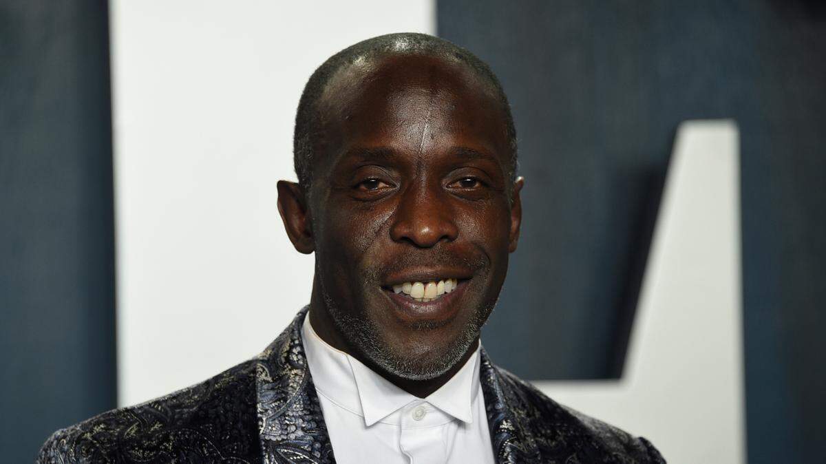 Michael K. Williams, shown here in 2020, has died, New York police say