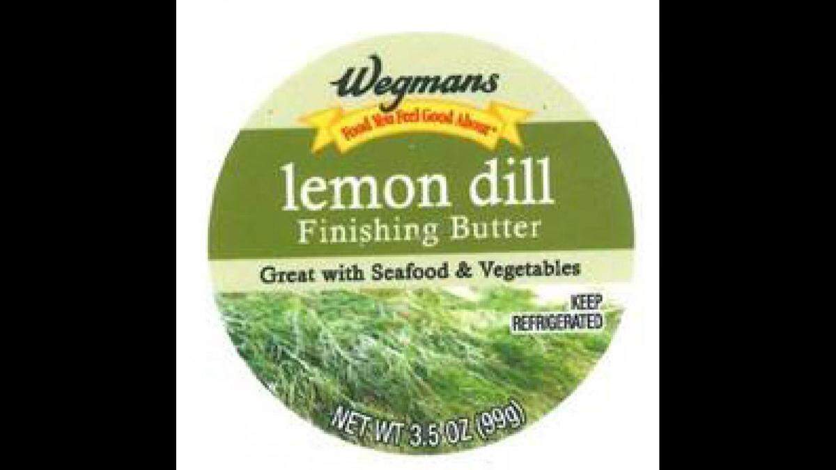 Wegmans Lemon Dill Finishing Butter