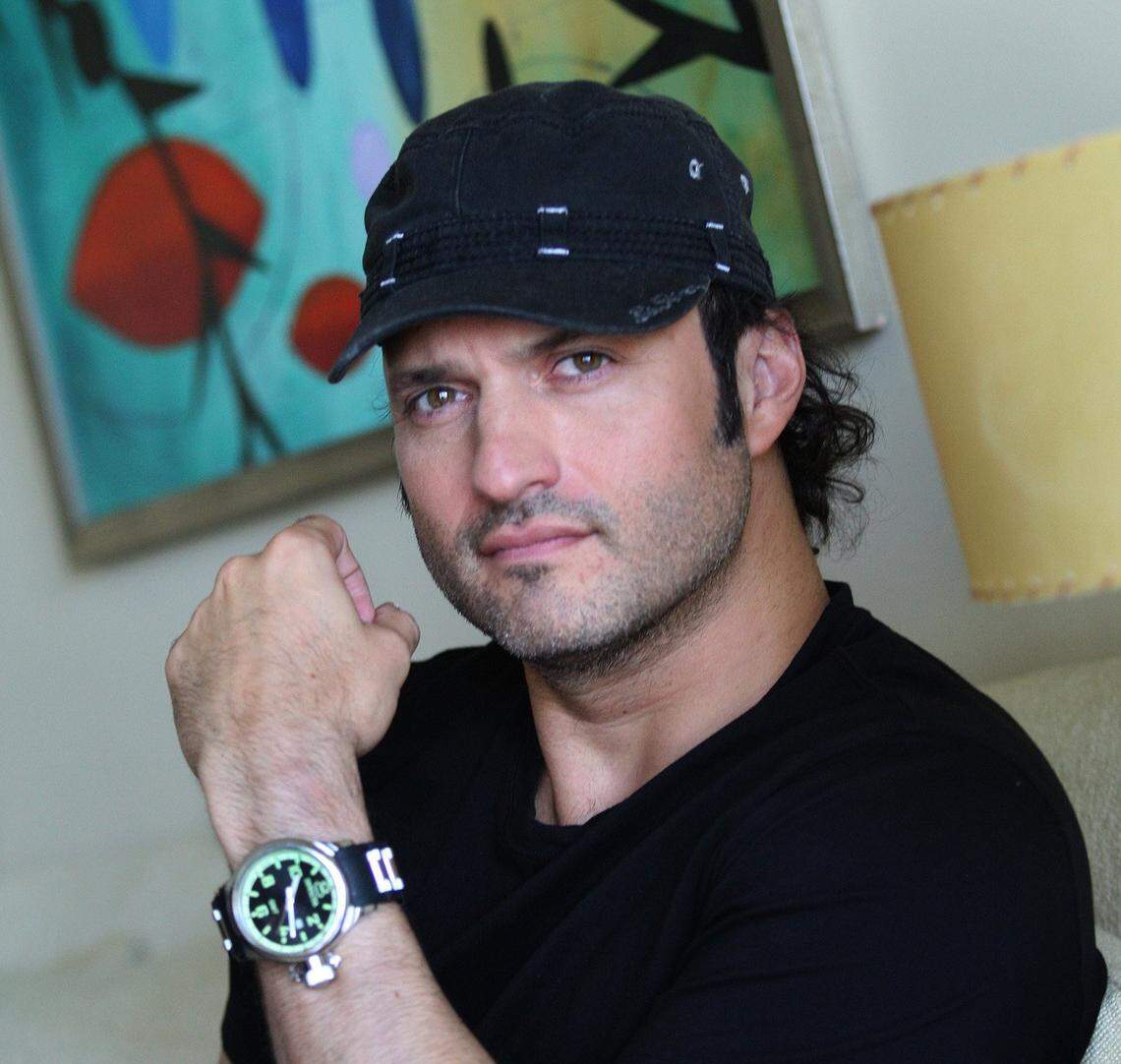 Movie director Robert Rodriguez, director of “Machete,” promoting his new movie at the Mandarin Oriental in 2010.