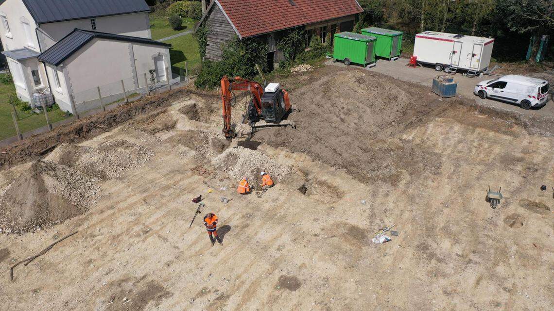 Construction in France revealed the ruins of an ancient settlement that was abandoned about 1,900 years ago, according to archaeologists.