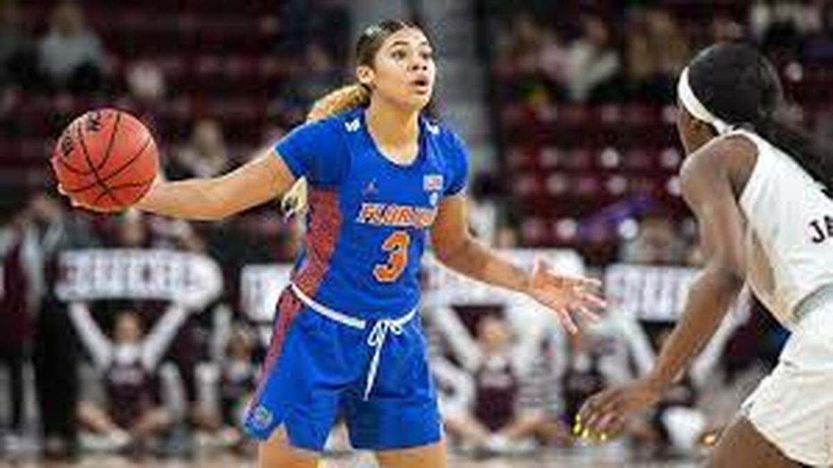 The University of Florida 2021-22 women’s basketball team is led by Lavender Briggs, who averaged 19.4 points per game last season.