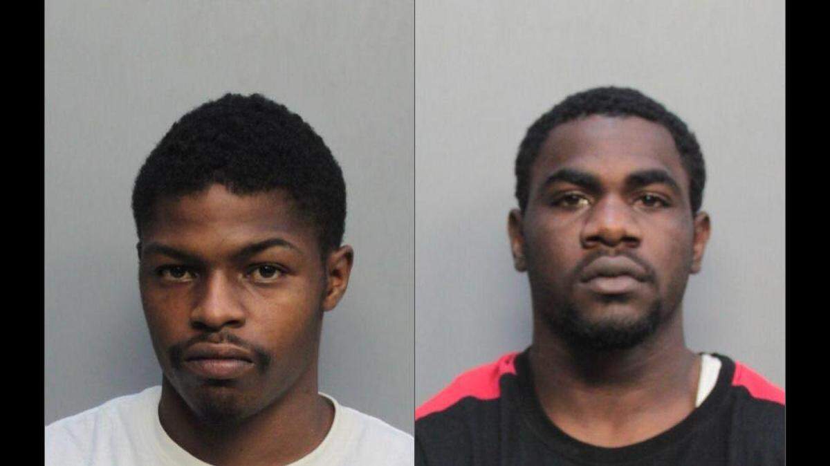El Portal police have arrested Tenarick Eugene Taylor and Chuvez Lorrick Hannibal, both 21, for allegedly robbing a UPS driver on Aug. 16.