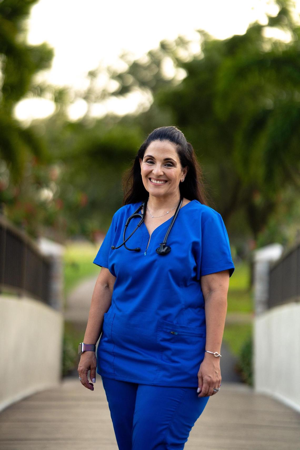 Karen Patricia Baez-Wallis, Miami-Dade County Commission candidate for District 8.