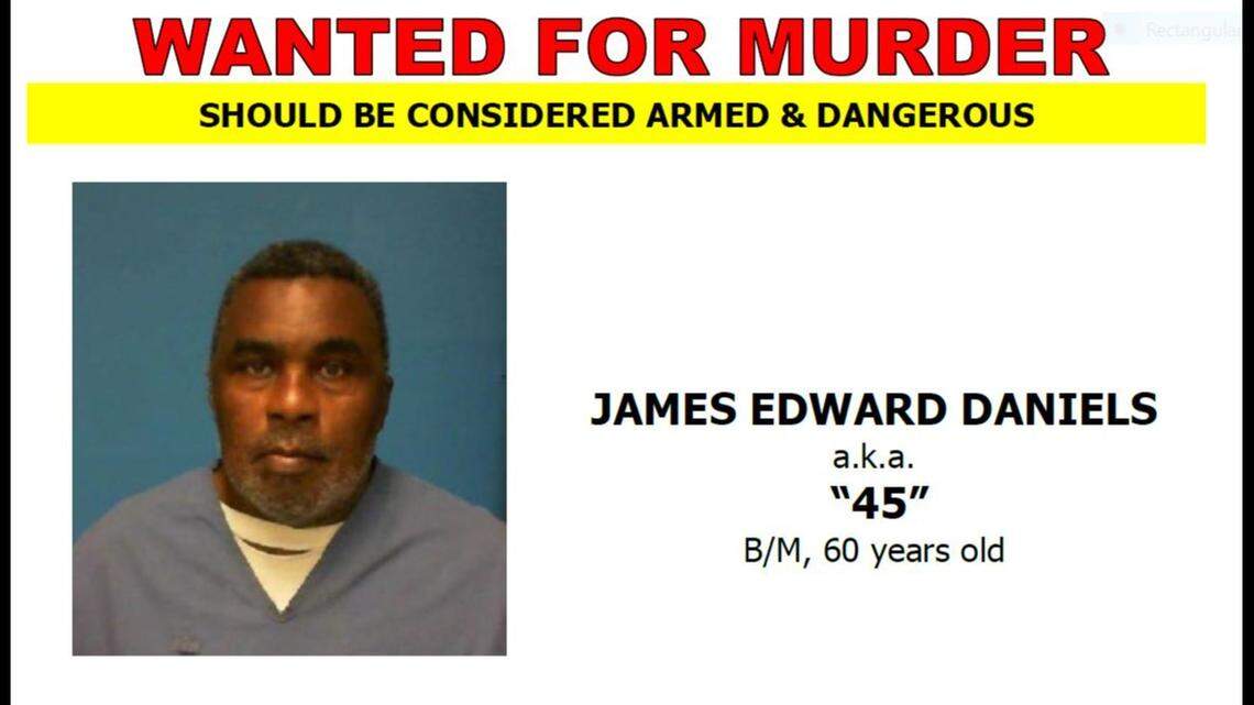 James Edward Daniels was convicted on federal kidnapping charges in December 2024. He was erroneously released from Miami-Dade County jail, the Miami-Dade Sheriff’s Office, which does not run corrections operations, said. James Edward Daniels was convicted on federal kidnapping charges in December 2024. He was erroneously released from Miami-Dade County jail, the Miami-Dade Sheriff’s Office, which does not run corrections operations, said.
