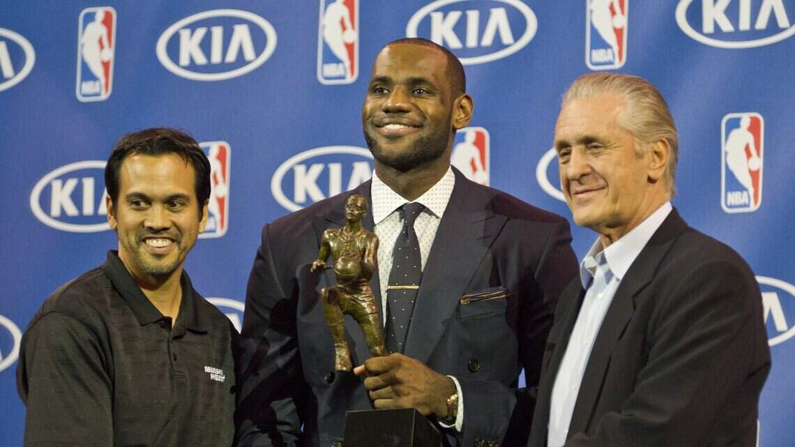 As Heat waits on LeBron’s decision, what’s Pat Riley’s relationship like with him now?