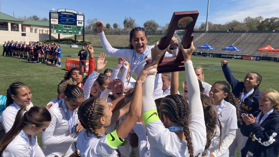 St. Thomas Aquinas ends longest title drought in girls’ soccer, wins 16th crown