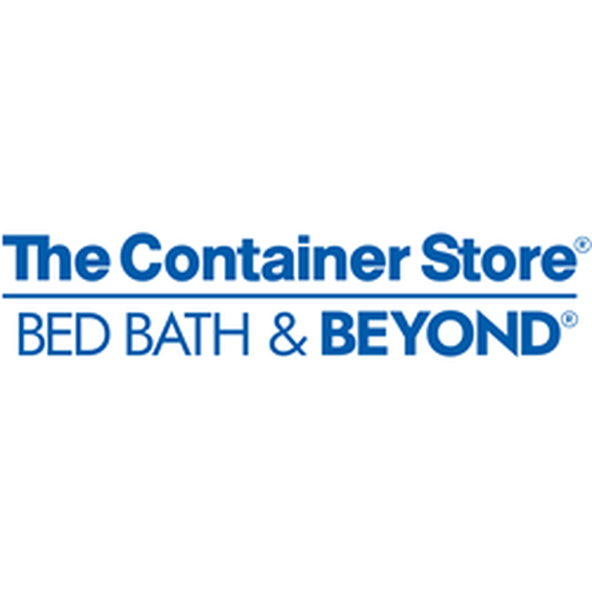 Here’s what the rebranded The Container Store + Bed Bath & Beyond logo looks like. Stores should start displaying the signage by July 2026.