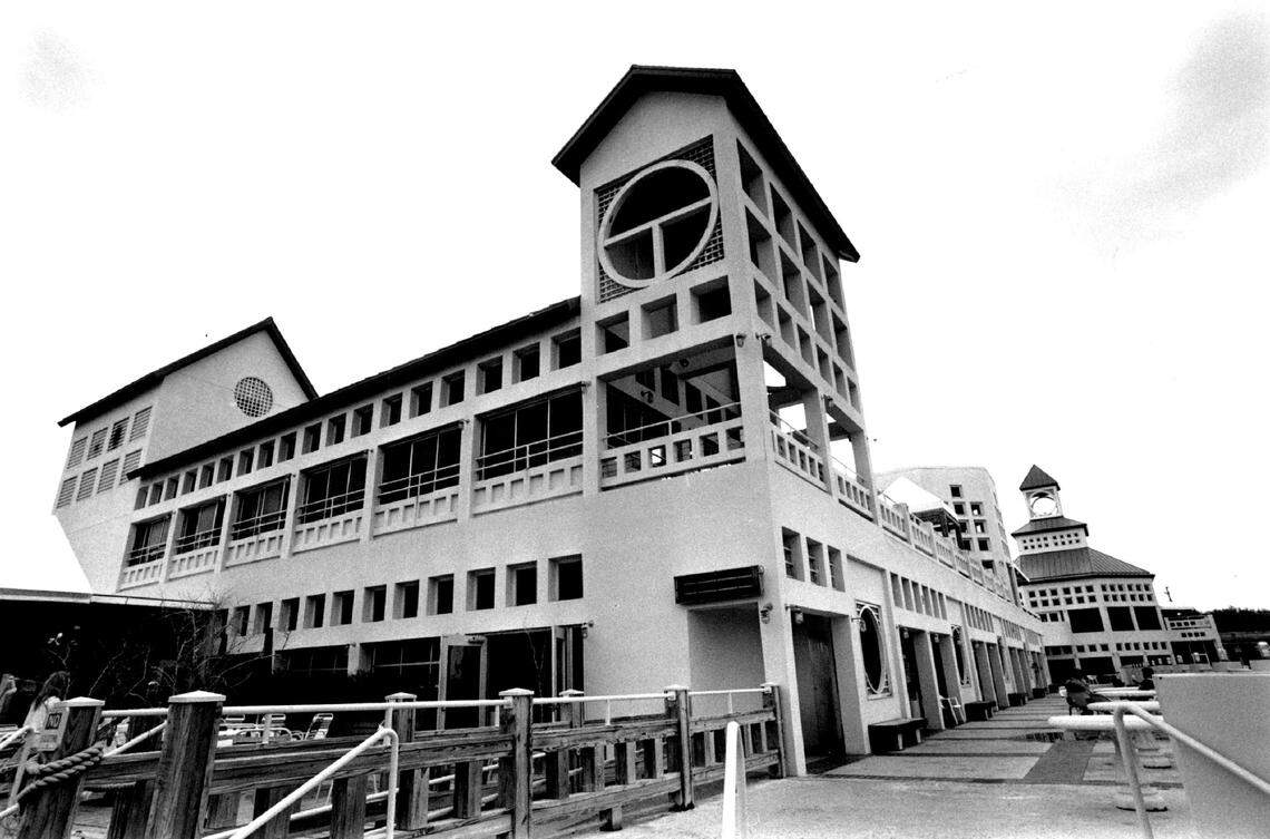 In 1990, SeaFair mall in Dania.