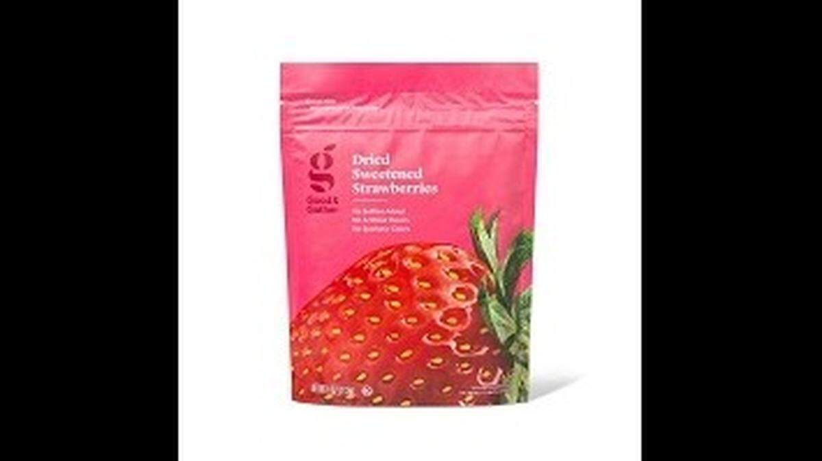 Target’s Good & Gather Dried Sweetened Strawberries