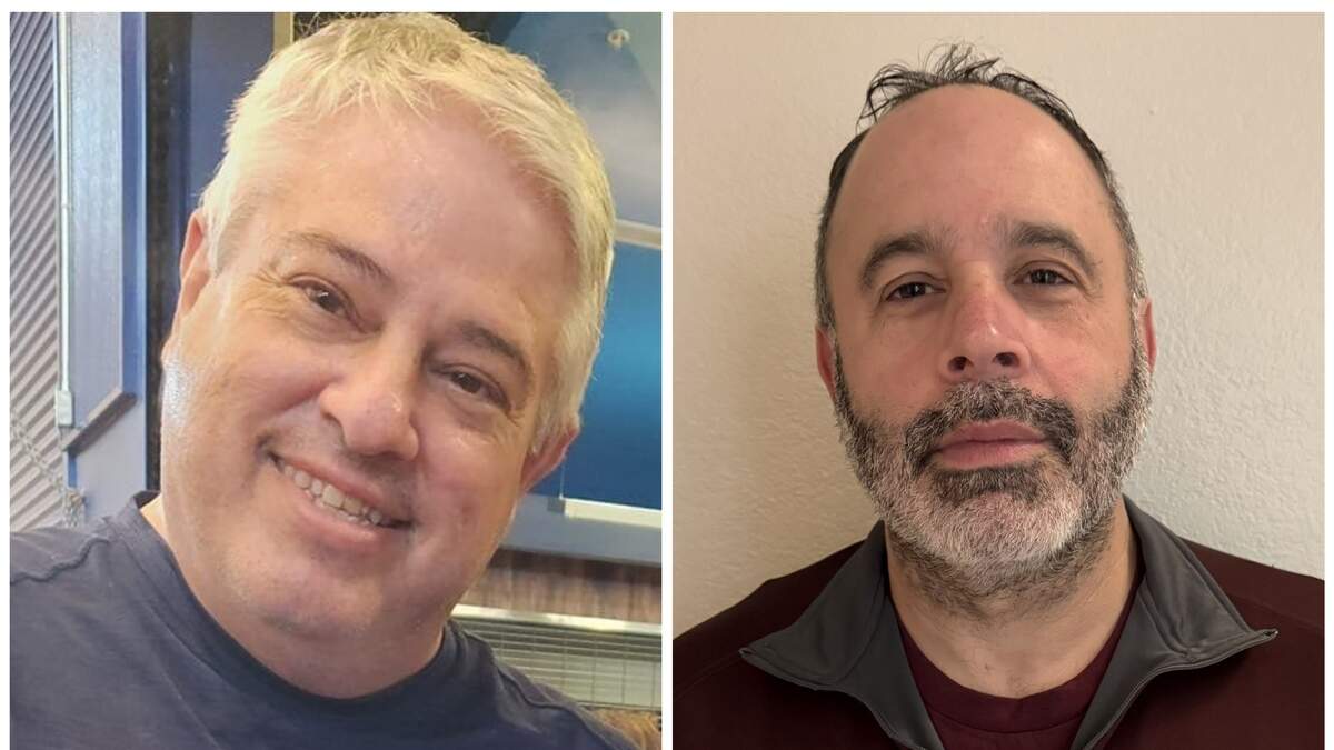 Somerset Academy’s Joe Blasucci (left) and Douglas’ Kenneth Gendason (right) are the Miami Herald’s Broward Wrestling Coaches of the Year.