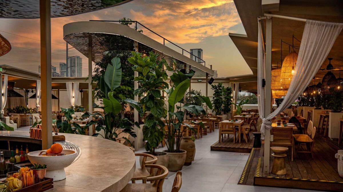 Fabel, the new rooftop bar and restaurant in Wynwood, aims to give off the atmosphere of Tulum.