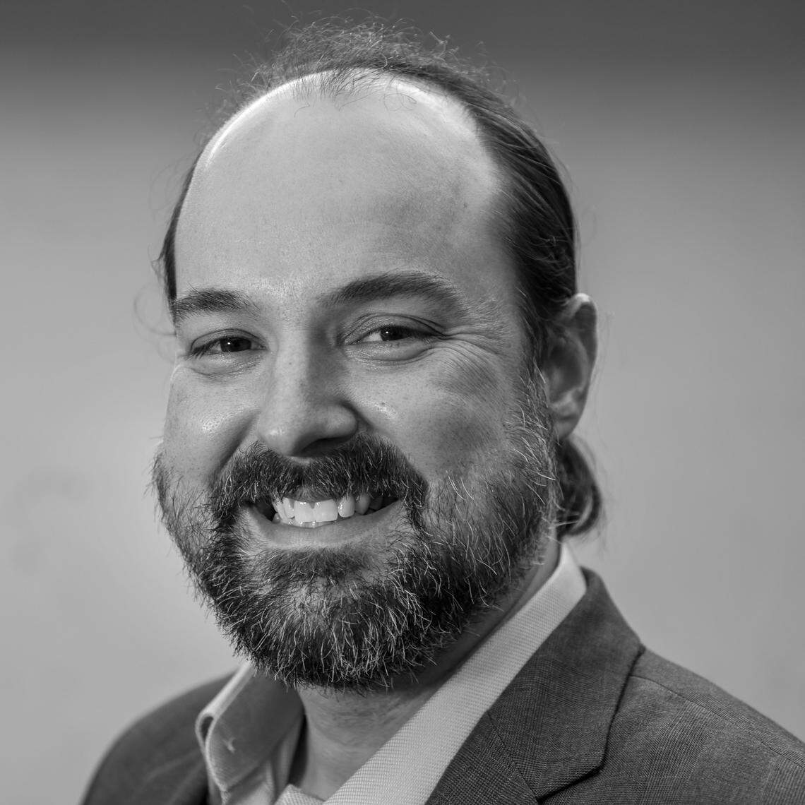 Howard D. McMillan Middle School teacher Dale Adamson is this year's candidate for Miami-Dade Teacher of the Year on Wednesday, January 21, 2026, in North Miami, Florida. 