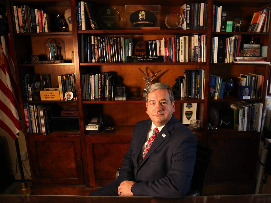 Michael Reiter is the former Chief of Police in Palm Beach. Reiter was Chief during the investigation of Palm Beach resident Jeffrey Epstein.