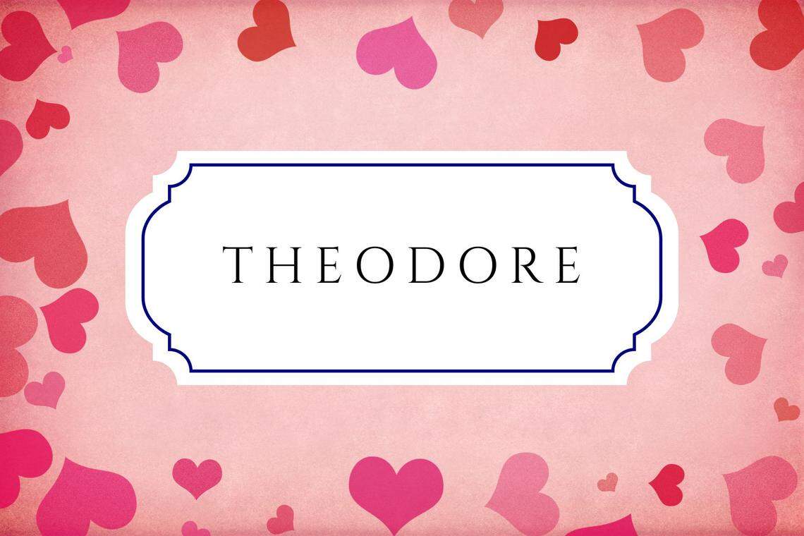 baby names that mean gift theodore