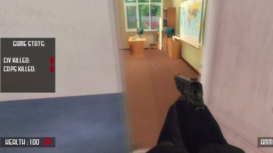 An upcoming video game that simulates school shootings and slated for a June release is being called a "disgrace" by the families of students who were killed in the tragedy at Marjory Stoneman Douglas High three months ago.