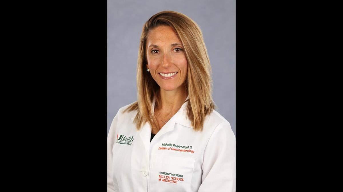 Dr. Michelle Pearlman, assistant professor in the Department of Medicine, University of Miami Miller School of Medicine.