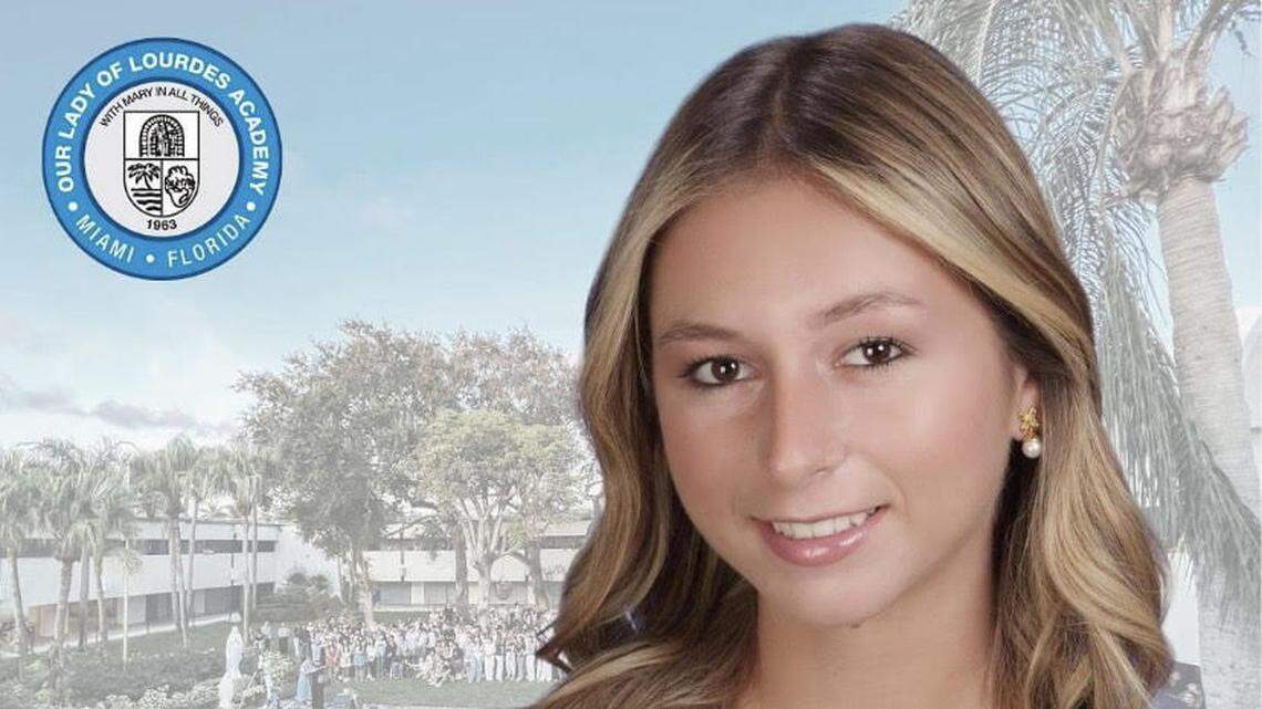 Lucy Fernandez, a 17-year-old​ senior at Our Lady of Lourdes Academy, was killed in a boat crash off the Keys.