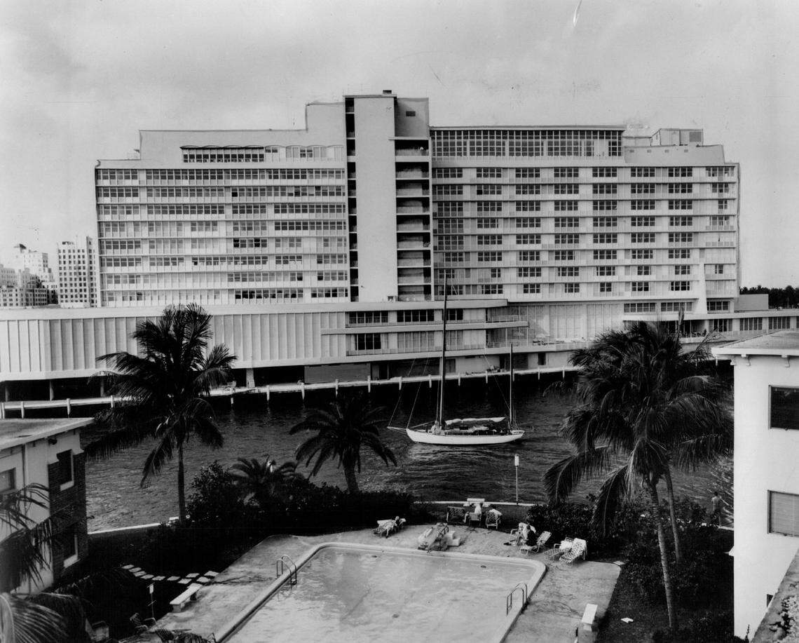 The Dupont stood where the Royal Palm hotel was located in the Henry Flagler years.