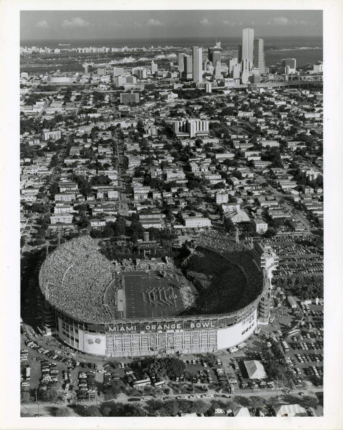 The Miami Orange Bowl