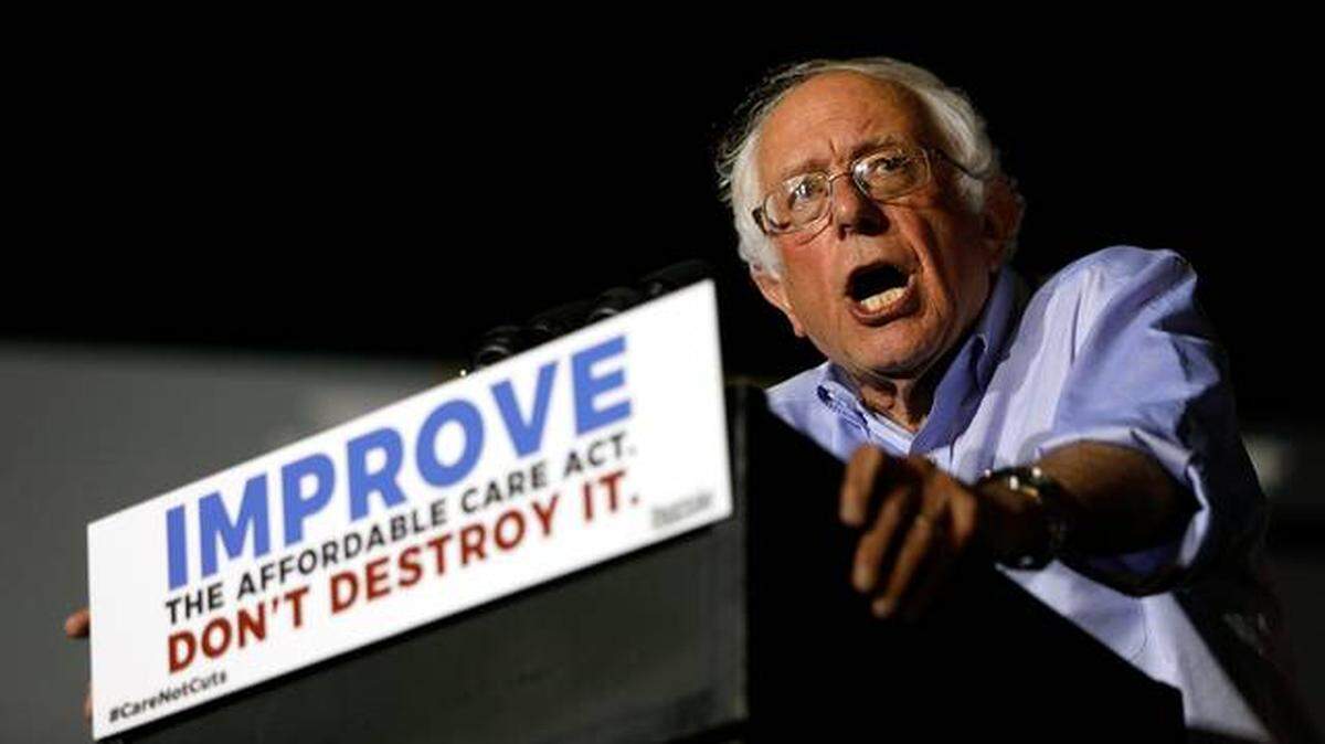 Sen. Bernie Sanders, I-Vermont, is the author of a bill to remake how Americans pay for healthcare.