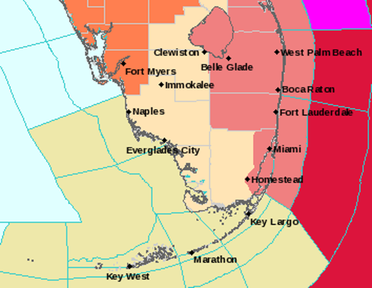 The National Weather Service’s pointand click graphic on weather conditions at https://forecast.weather.gov/gridpoint.php?site=mfl&TypeDefault=graphical.
