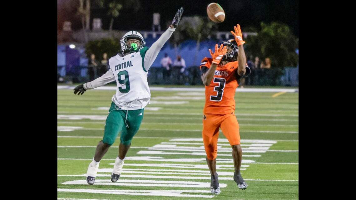 Carol City beats Central in all three phases and on the scoreboard, 27-10