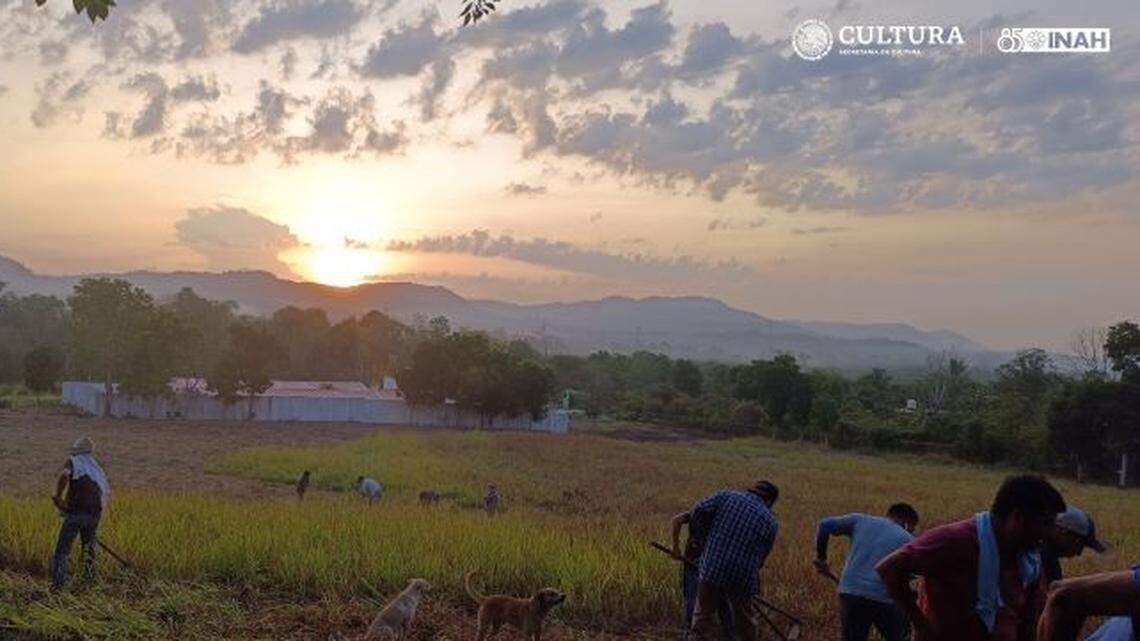 On a plot of donated land, archaeologists found the remains of an ancient home.