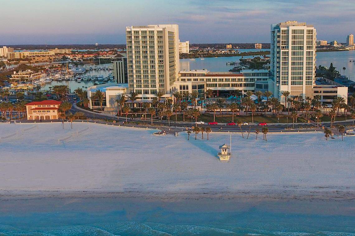 Relive summer camp fun at the Wyndham Grand Clearwater Beach, where s’mores by the firepit and retro-inspired experiences await.