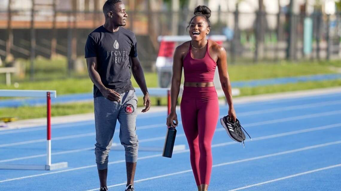 Coach Joey Scott made Tropical Park a training ground for Tokyo-bound track Olympians