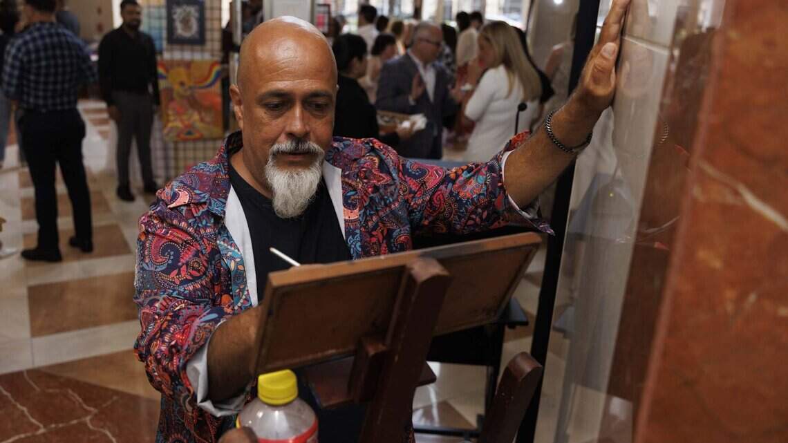 ‘Very healing’: Exhibit showcases work by Miami artists experiencing homelessness
