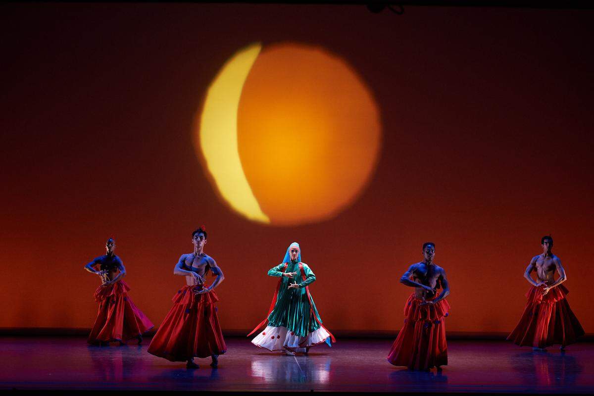 Dance Theatre of Harlem presents ‘Dougla,’ choreographed and designed by Geoffrey Holder.