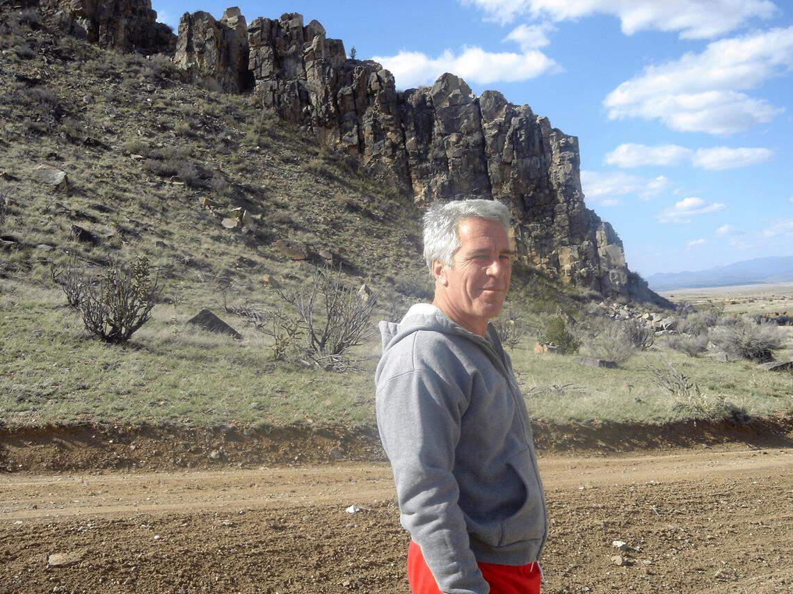 An undated photo of Jeffrey Epstein made public by the U.S. Justice Department.