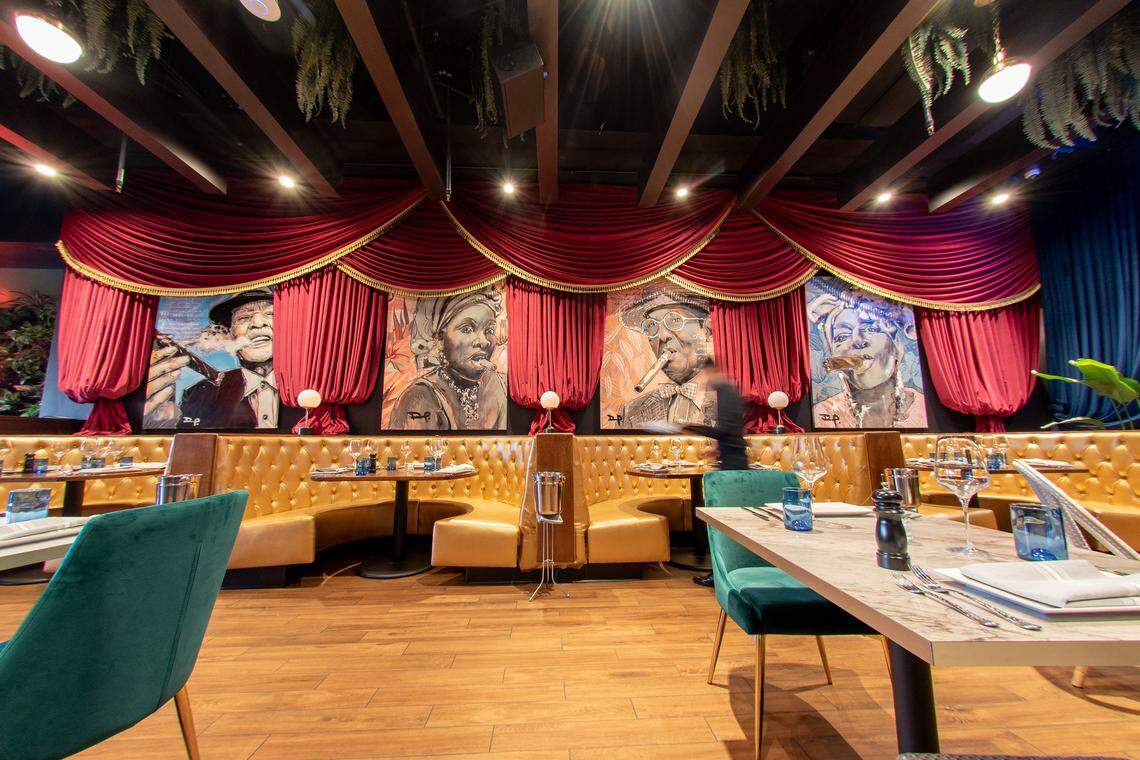 Grab a booth and stay for the show.