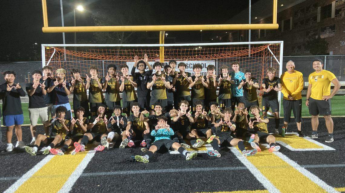 American Heritage boys’ soccer wins PK thriller over Mater Lakes