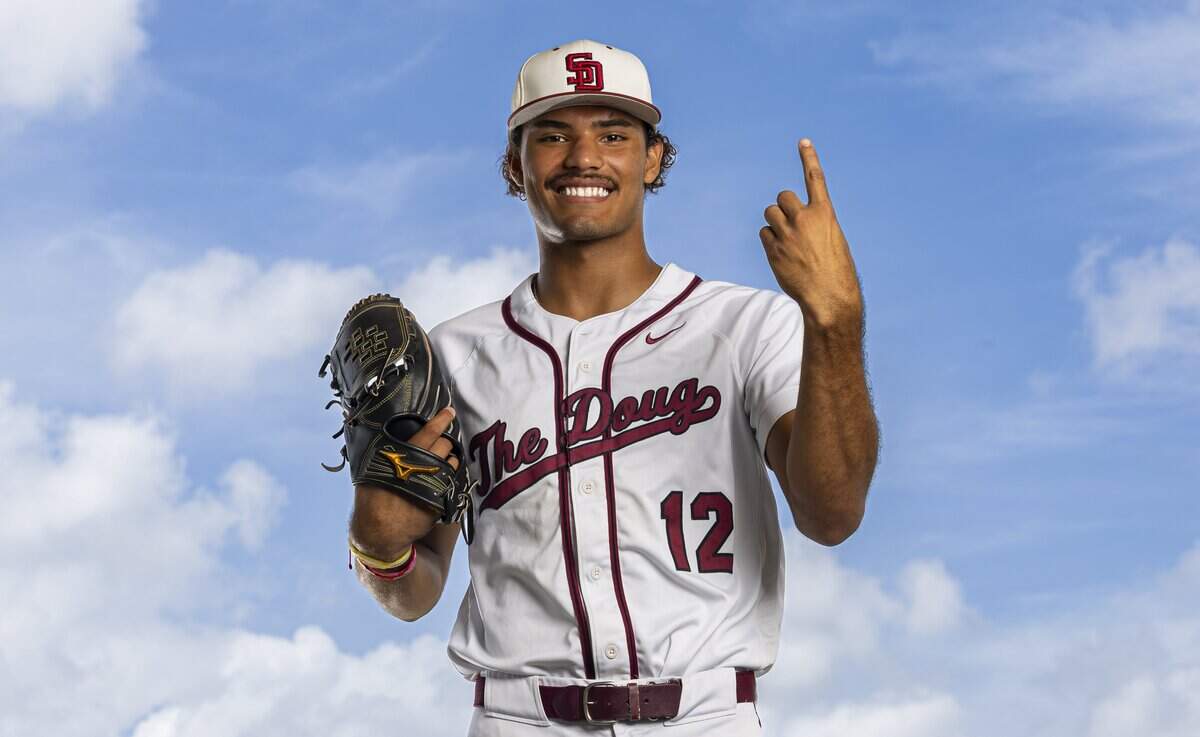 Gio Rojas, Baseball, Marjory Stoneman Douglas High School. All-Broward players photographed at Brian Piccolo Sports Park on Wednesday, May 27, 2026, in Cooper City, Fla.