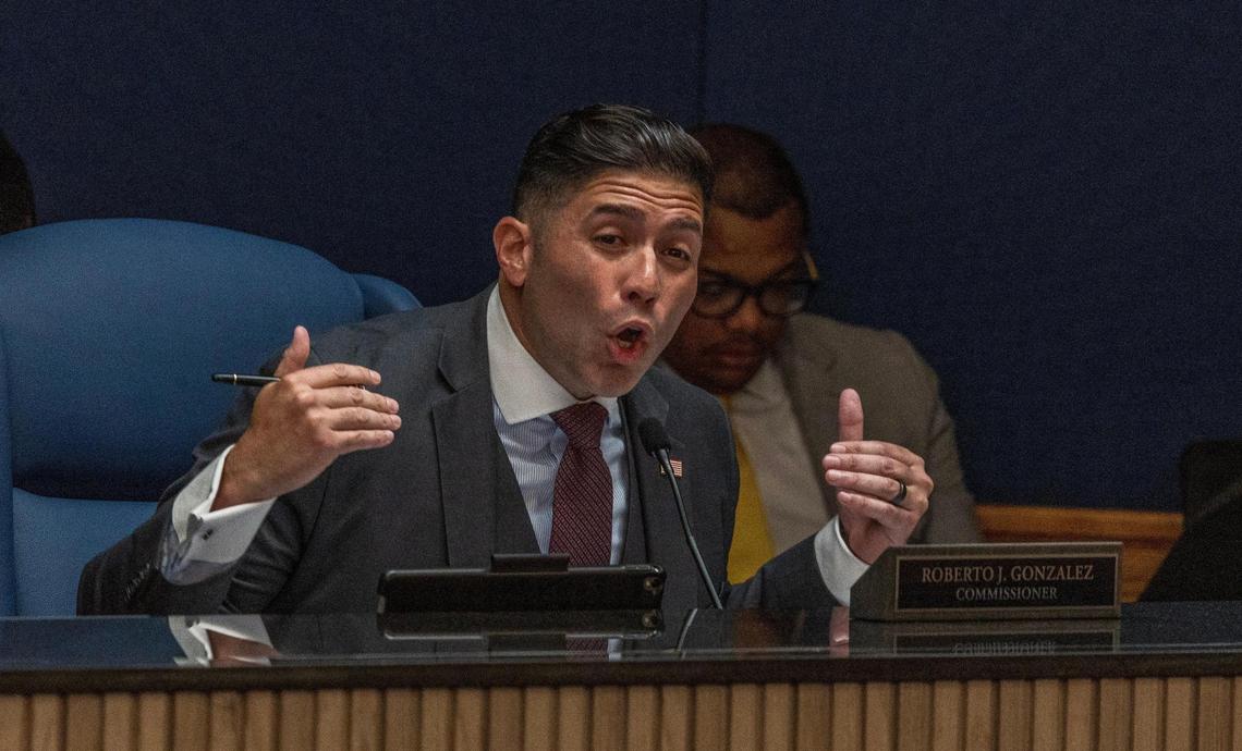 Miami-Dade Commissioner Roberto J. Gonzalez sponsored legislation to end Miami-Dade’s fluoridation program for tap water. The legislation was enacted Tuesday, May 6, 2025, after fellow commissioners voted to override a veto by Mayor Daniella Levine Cava of Gonzalez’s legislation.
