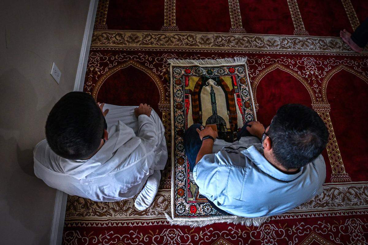 Members of Masjid An-Noor, the mosque connected to The Islamic School of Miami in West Kendall, pray on Friday to commemorate Ramadan, which begins this weekend and the holiest month of the year in the Islamic calendar. During the 30-day period, Muslims fast from sunrise to sunset to focus on prayer, self-reflection and helping those in need.