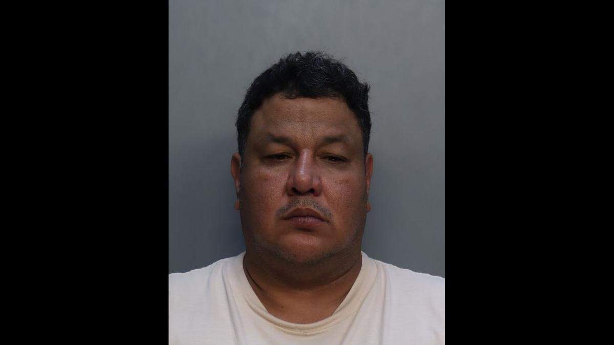 Lester Julian Tellez, 44, was charged in Miami for targeting a 15-year-old distant relative with sexual offers despite being at his dying grandmother’s side.
