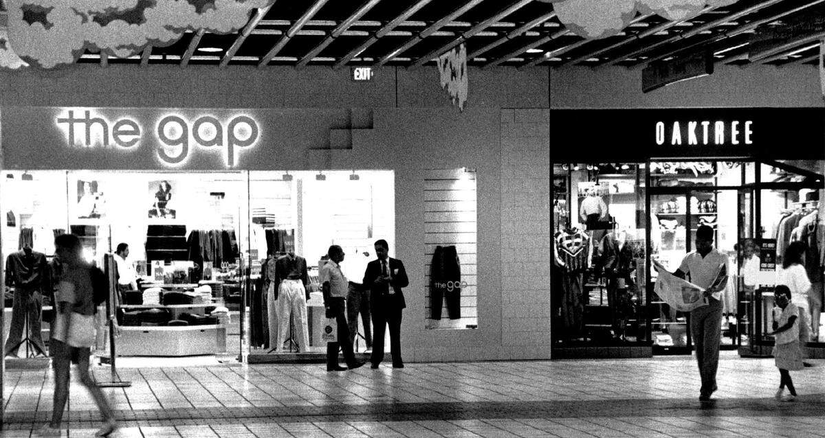 Some of the new stores at the Omni after it opened.