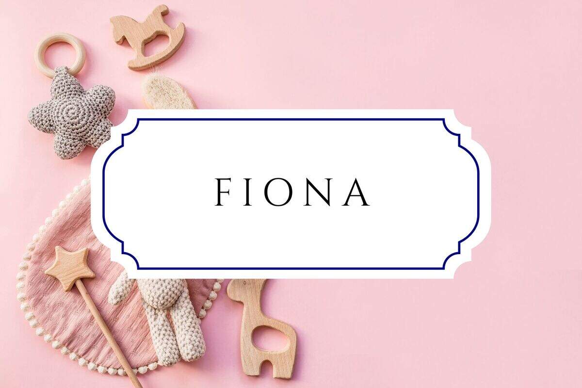 5 letter girl names fiona