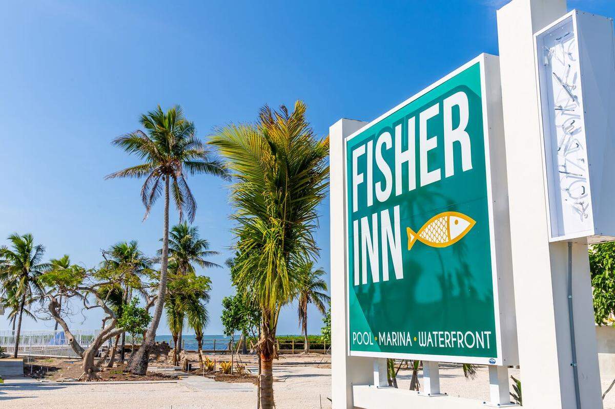 The Fisher Inn Resort and Marina opened this month. It stands on the property that was the Harbor Lights motel on Windley Key.