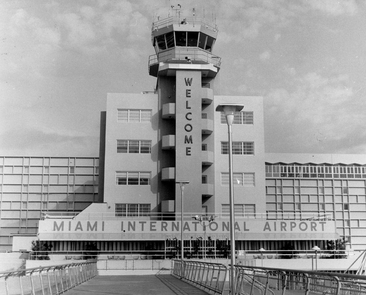 Miami International Airport in 1966.