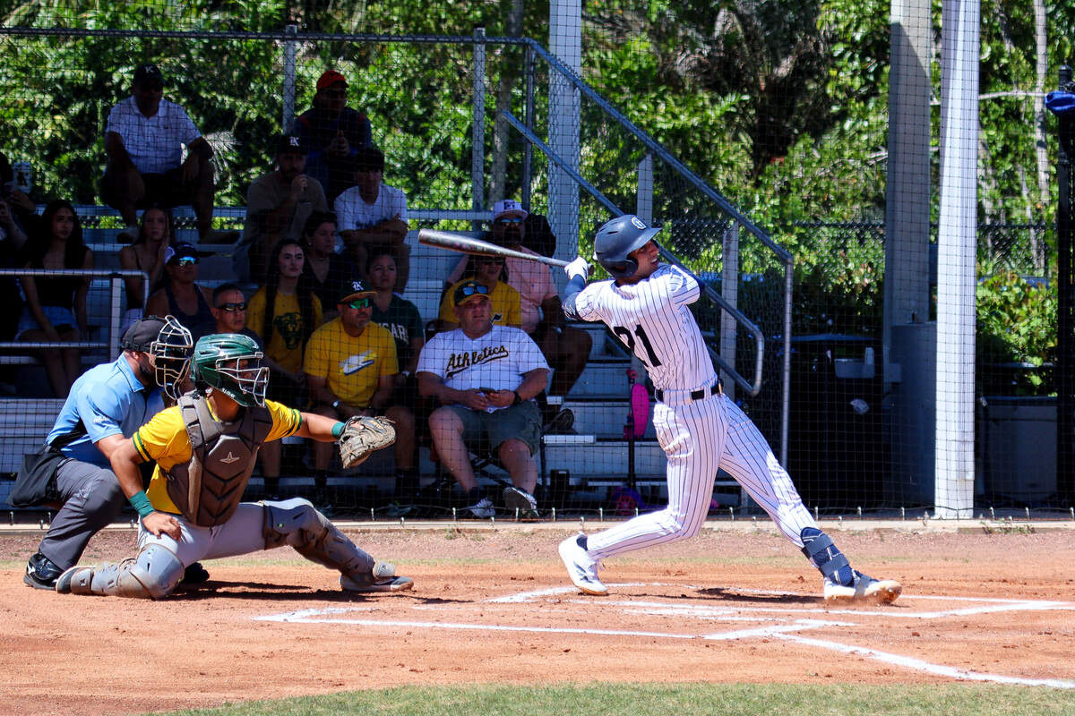 Gulliver’s Jacob Lombard hit .477 with 10 home runs this season to lead the Raiders to the Class 3A regional finals.