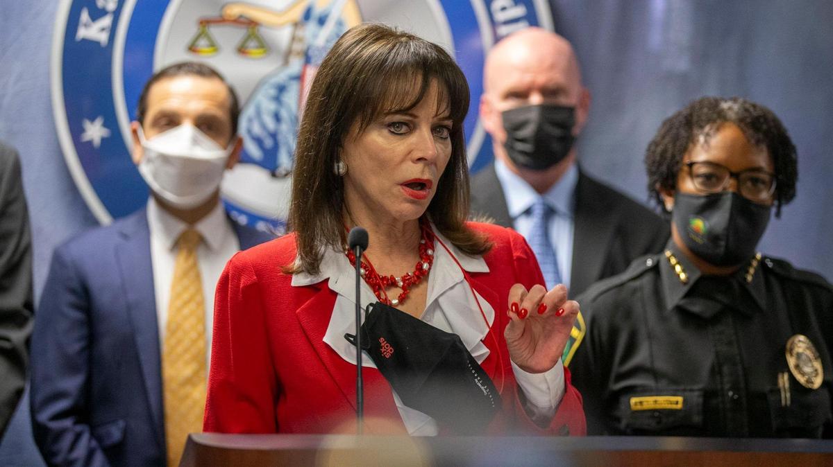 State Attorney for Miami-Dade County Katherine Fernandez Rundle appears at a news conference earlier this year.