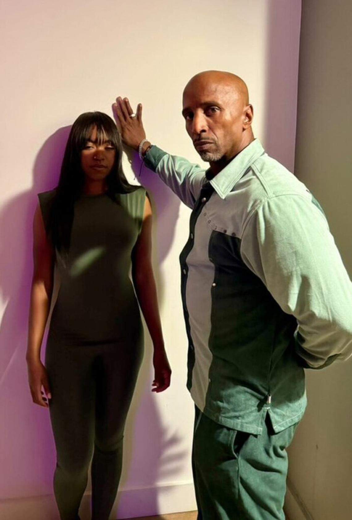 A scene from “The Return of the Mack,” featuring actress Ebony Tate and Detroit-born actor, executive producer, and filmmaker Dejuan Ford. The film will be screened at this year’s Urban Film Festival.